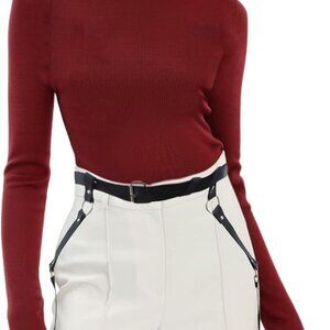 Plus Size Leg Belt - Leather Punk Body Waist Belts, Punk Harness Body Cage High